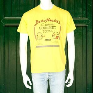 Vintage Best Health's All Natural Gourmet Sodas Brooklyn Bottling Corp. T Shirt